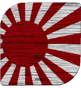 Square Japan Asia Flags 