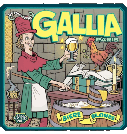 Gallia Francia continental Cervezas Bebidas 