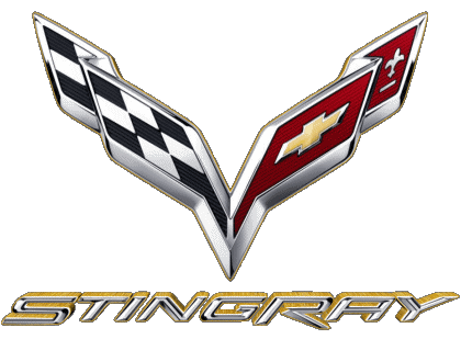 Logo Chevrolet - Corvette Voitures Transports 