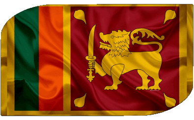 Rectangle Sri Lanka Asia Flags 