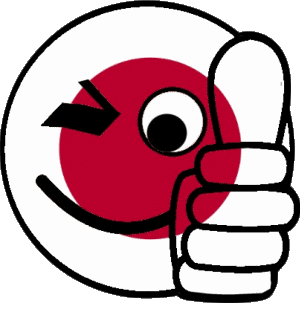 Smiley - OK Japon Asie Drapeaux 