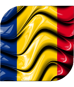 Platz Tschad Afrika Fahnen 