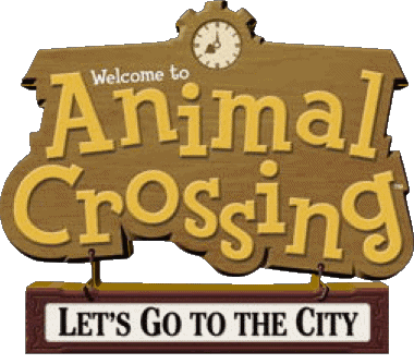 Let&#039;s go to the city-Let&#039;s go to the city Logo - Icônes Animals Crossing Jeux Vidéo Multi Média 