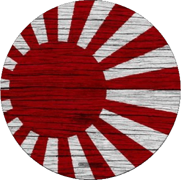 Tondo Giappone Asia Bandiere 