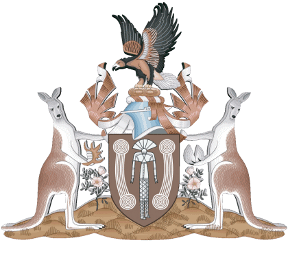 Blazon Northern Territory Australia Oceania Flags 