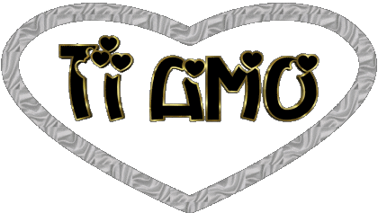 Coeur Ti Amo Italien Messages 