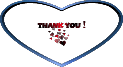 Herz Thank You Englisch Nachrichten 