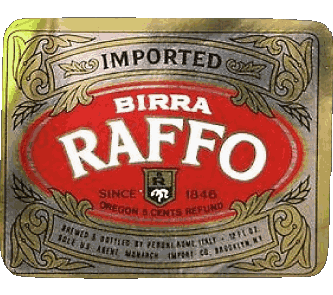 Raffo Italia Cervezas Bebidas 