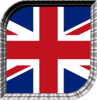 Square UK Europe Flags 