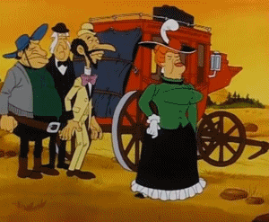 La Diligencia Lucky Luke Dibujos animados TV Peliculas Multimedia 