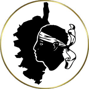 Rond Corse Régions France Drapeaux 