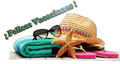 05 Fondo transparente Felices Vacaciones Español Mensajes 