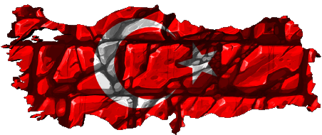 Map Turkey Asia Flags 