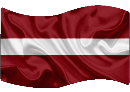 Rettangolo Lettonia Europa Bandiere 