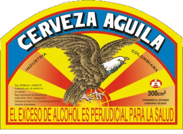 Aguila Kolumbien Bier Getränke 