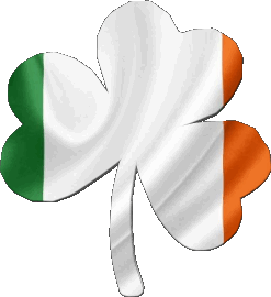 Klee Irland Europa Fahnen 