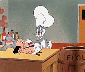 French Rarebit Bugs Bunny Cartoons TV - Movies Multi Media 