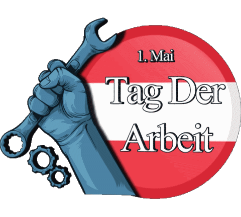 Tag Der Arbeit - Österreich 1. Mai Allemand Messages 