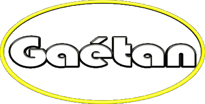 Gaétan G MANN - Frankreich Vorname 