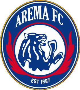 Arema Malang Indonésie FootBall Club Asie Logo Sports 