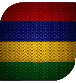 Platz Mauritius Afrika Fahnen 