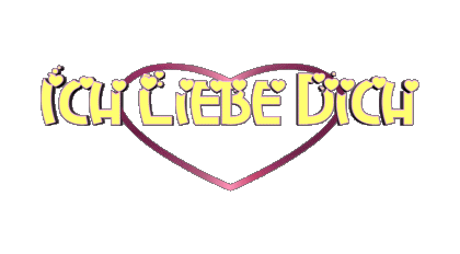 Heart Ich Liebe Dich German Messages 