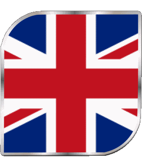 Square UK Europe Flags 