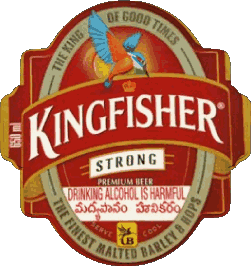Kingfisher Inde Bières Boissons 