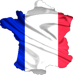 Carte National France Drapeaux 