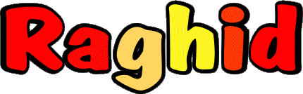 Raghid R MASCULINO - Magreb Musulmán Nombre 