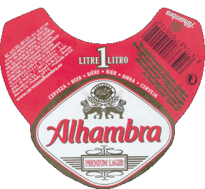Alhambra Espagne Bières Boissons 