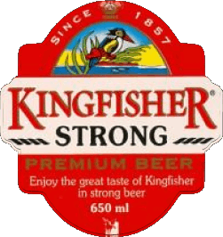Kingfisher Indien Bier Getränke 