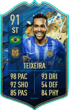 Alex Teixeira dos Santos Brasilien F I F A - Karten Spieler Videospiele Multimedia 