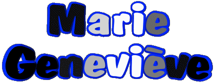 Marie Geneviève M Composed FEMININE - France First Names 