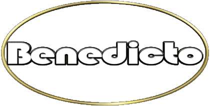 Benedicto B MASCULINE - Spain First Names 