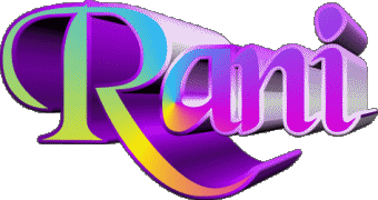 Rani R MASCULINO - Magreb Musulmán Nombre 