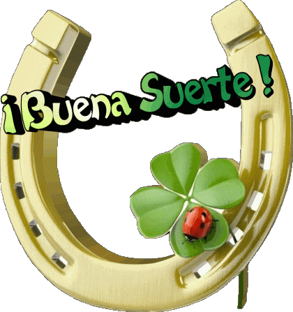 08 Transparent Background Buena Suerte Spanish Messages 