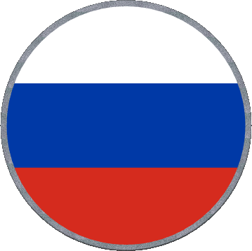 Tondo Russia Europa Bandiere 