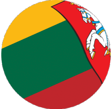 Sphere - Cube Lithuania Europe Flags 
