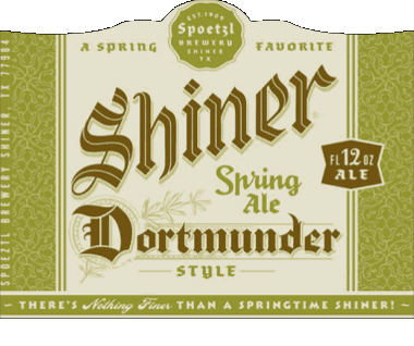 Shiner USA Bier Getränke 