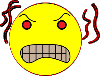 Anger Emoticons Messages 