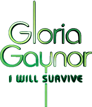 Logo Gloria Gaynor Disco Musica Multimedia 