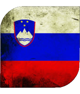 Square Slovenia Europe Flags 