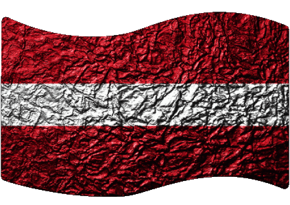 Rechteck Lettland Europa Fahnen 