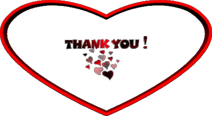 Heart Thank You English Messages 