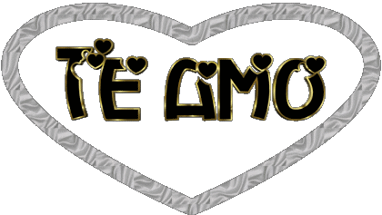 Coeur Te Amo Espagnol Messages 