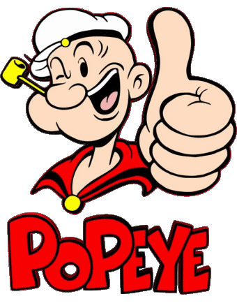 Popeye Comic Strip - USA Multi Media 