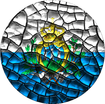 Round San Marino Europe Flags 