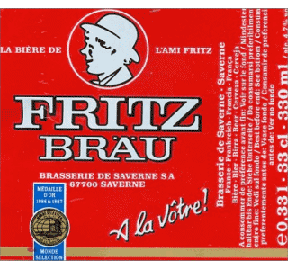 Fritz Bräu Frankreich Bier Getränke 
