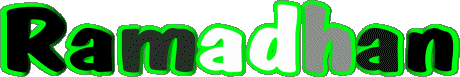 Ramadhan R MASCULIN - Maghreb Musulman Prénoms 